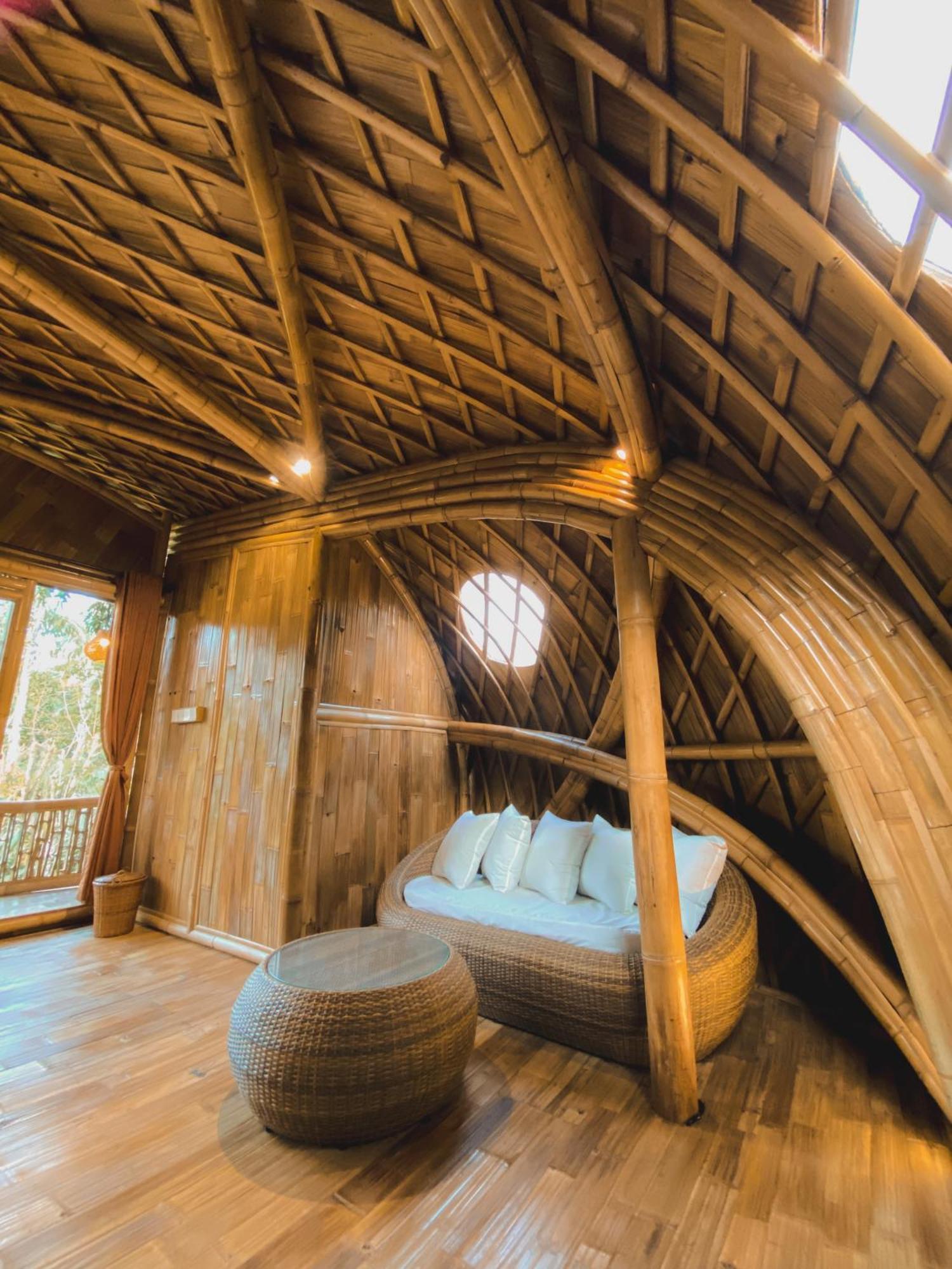 시데멘 Alamvaya Bali Bamboo House 빌라 외부 사진