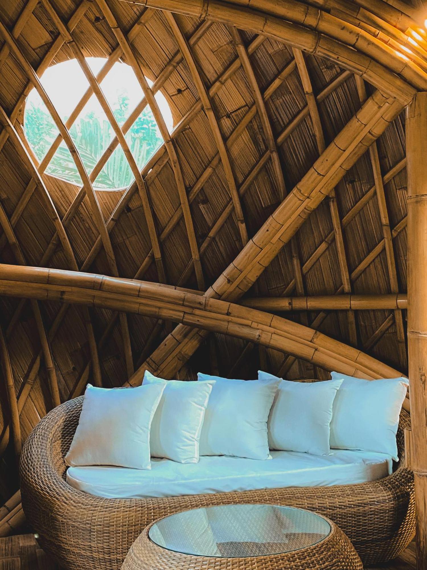 시데멘 Alamvaya Bali Bamboo House 빌라 외부 사진