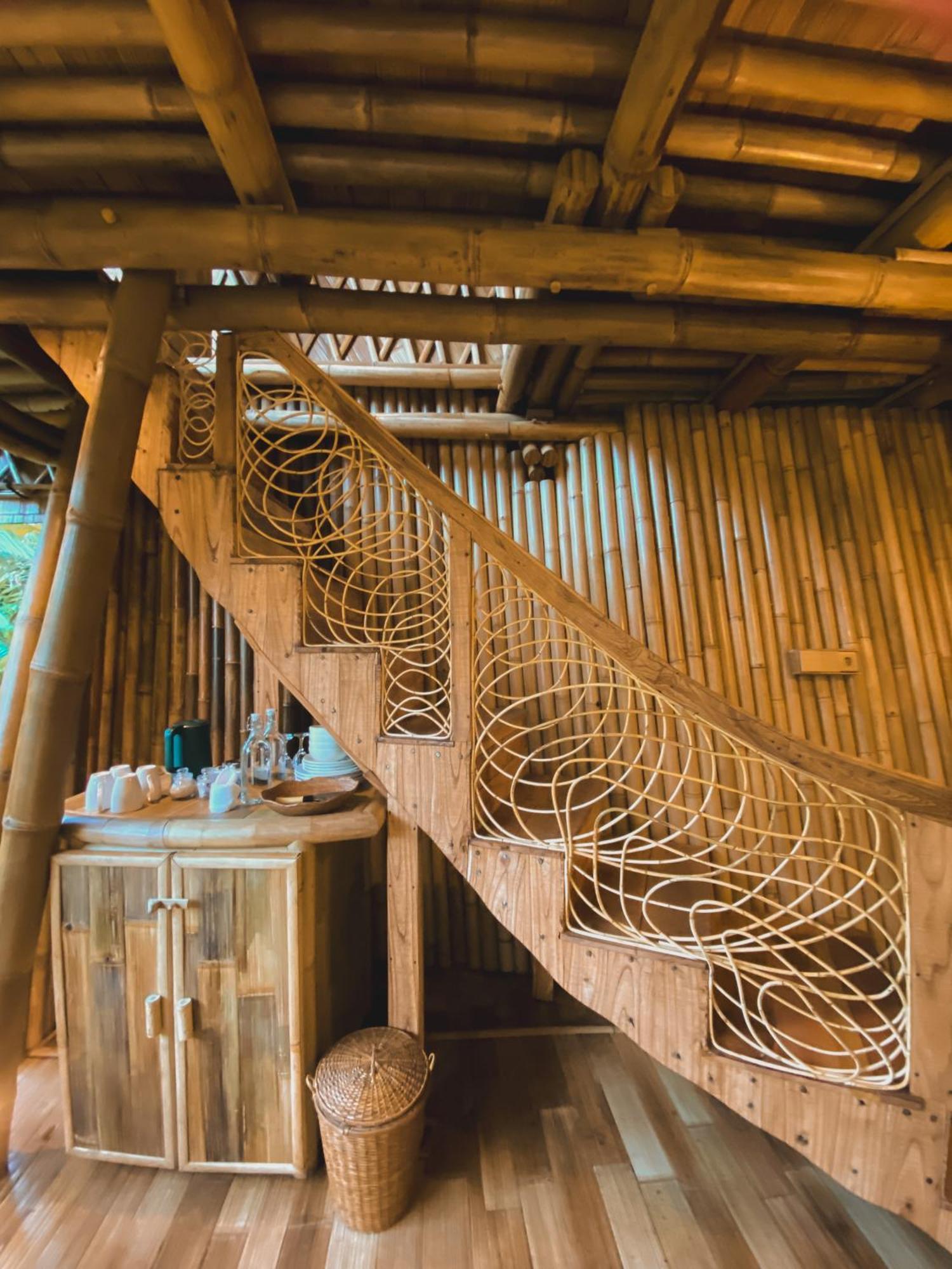 시데멘 Alamvaya Bali Bamboo House 빌라 외부 사진
