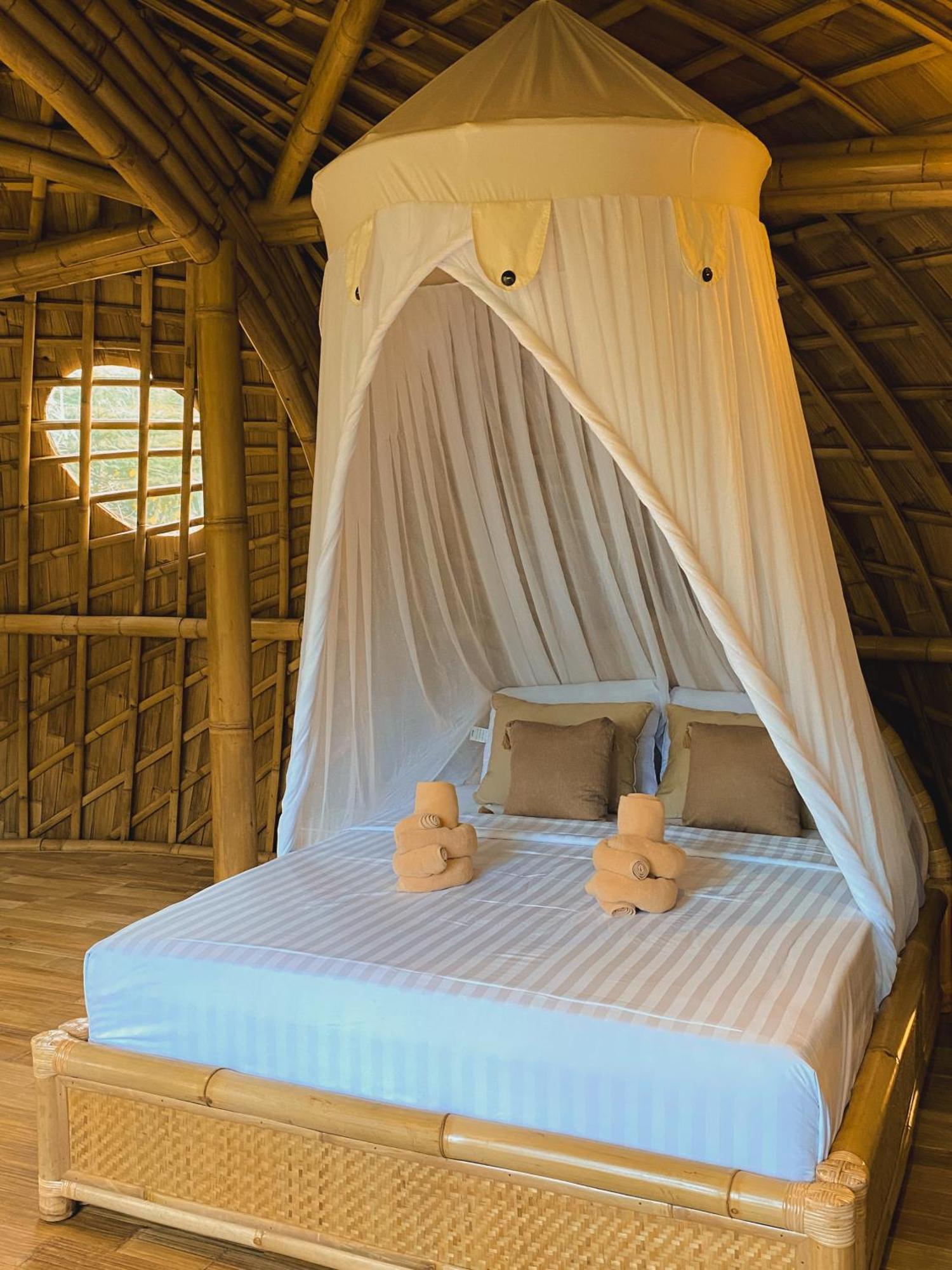 시데멘 Alamvaya Bali Bamboo House 빌라 외부 사진