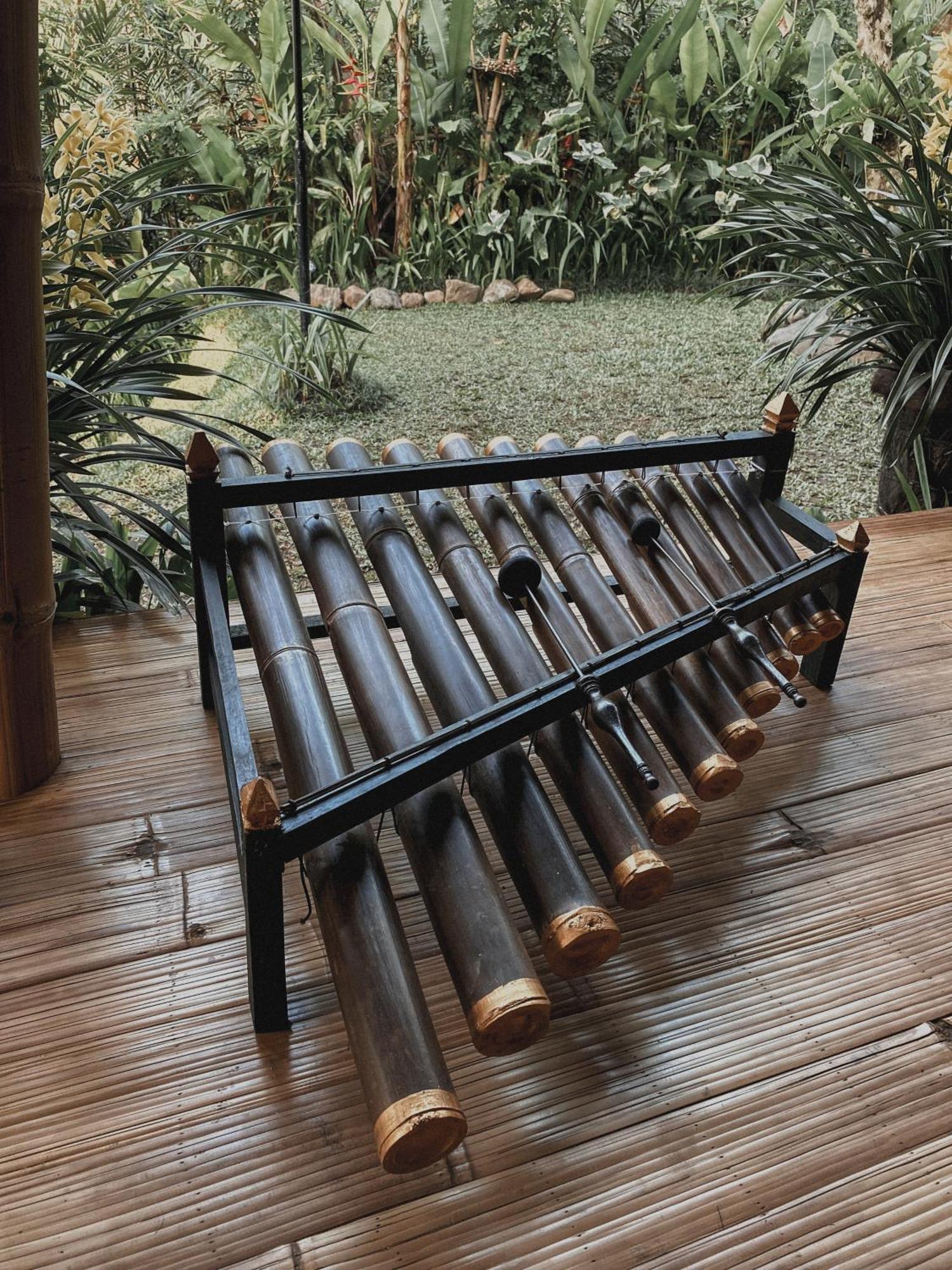 시데멘 Alamvaya Bali Bamboo House 빌라 외부 사진