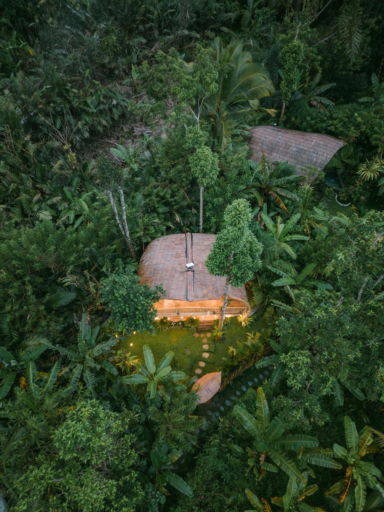시데멘 Alamvaya Bali Bamboo House 빌라 외부 사진