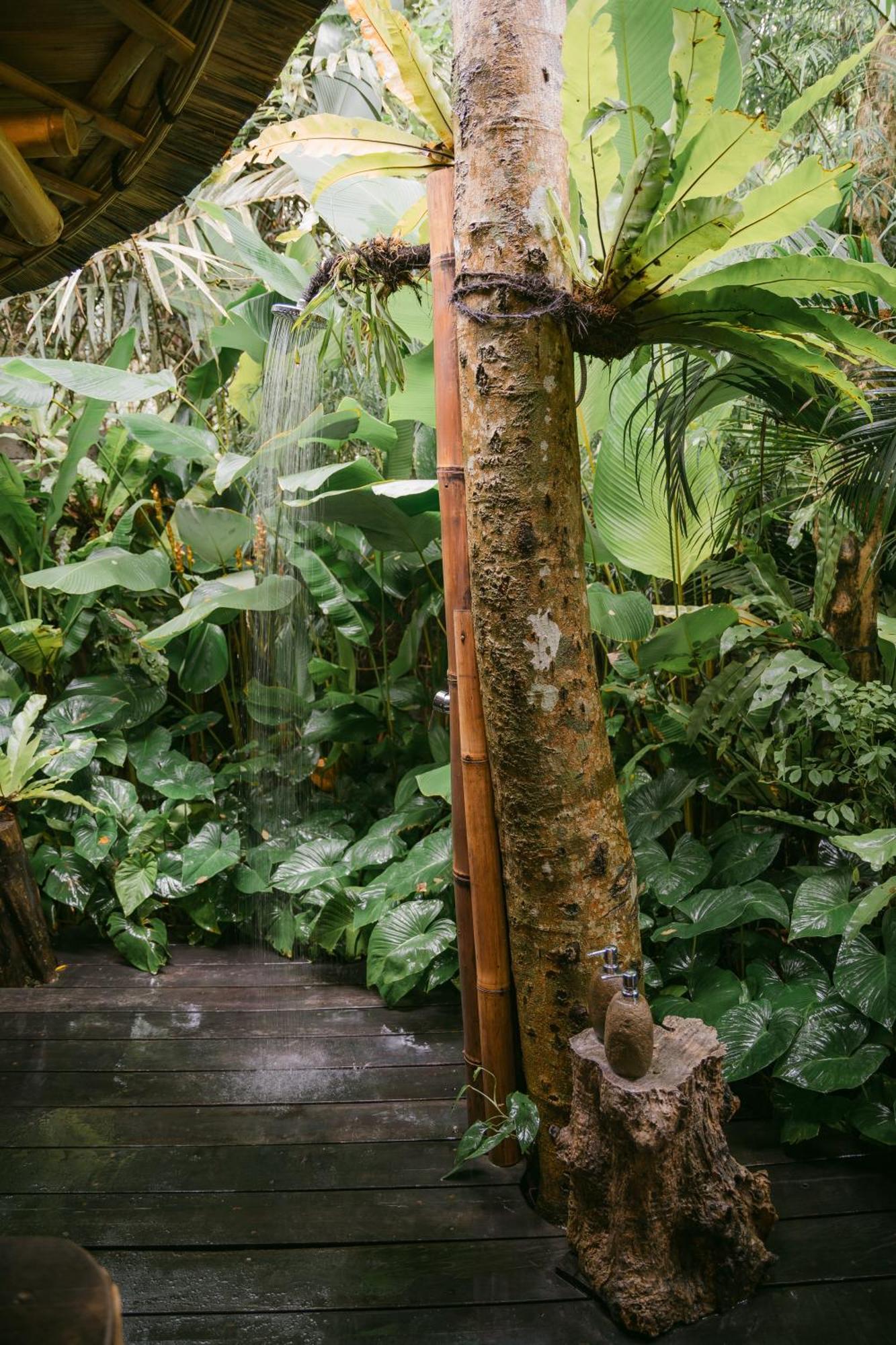 시데멘 Alamvaya Bali Bamboo House 빌라 외부 사진