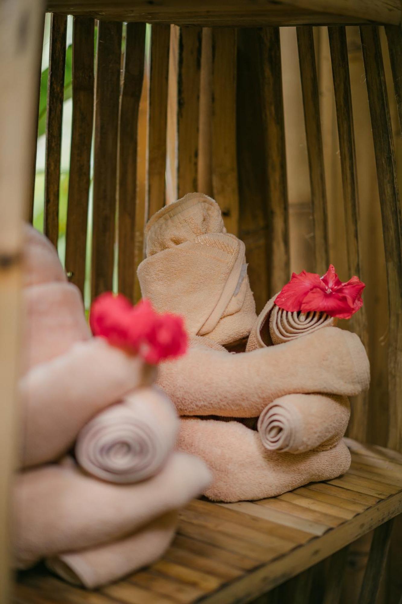 시데멘 Alamvaya Bali Bamboo House 빌라 외부 사진