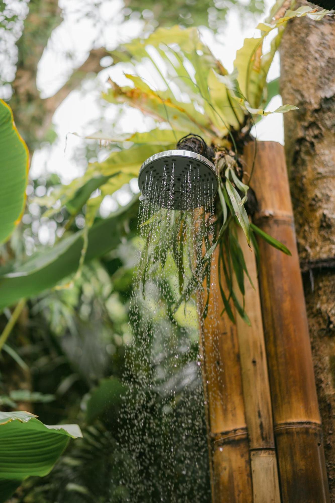 시데멘 Alamvaya Bali Bamboo House 빌라 외부 사진