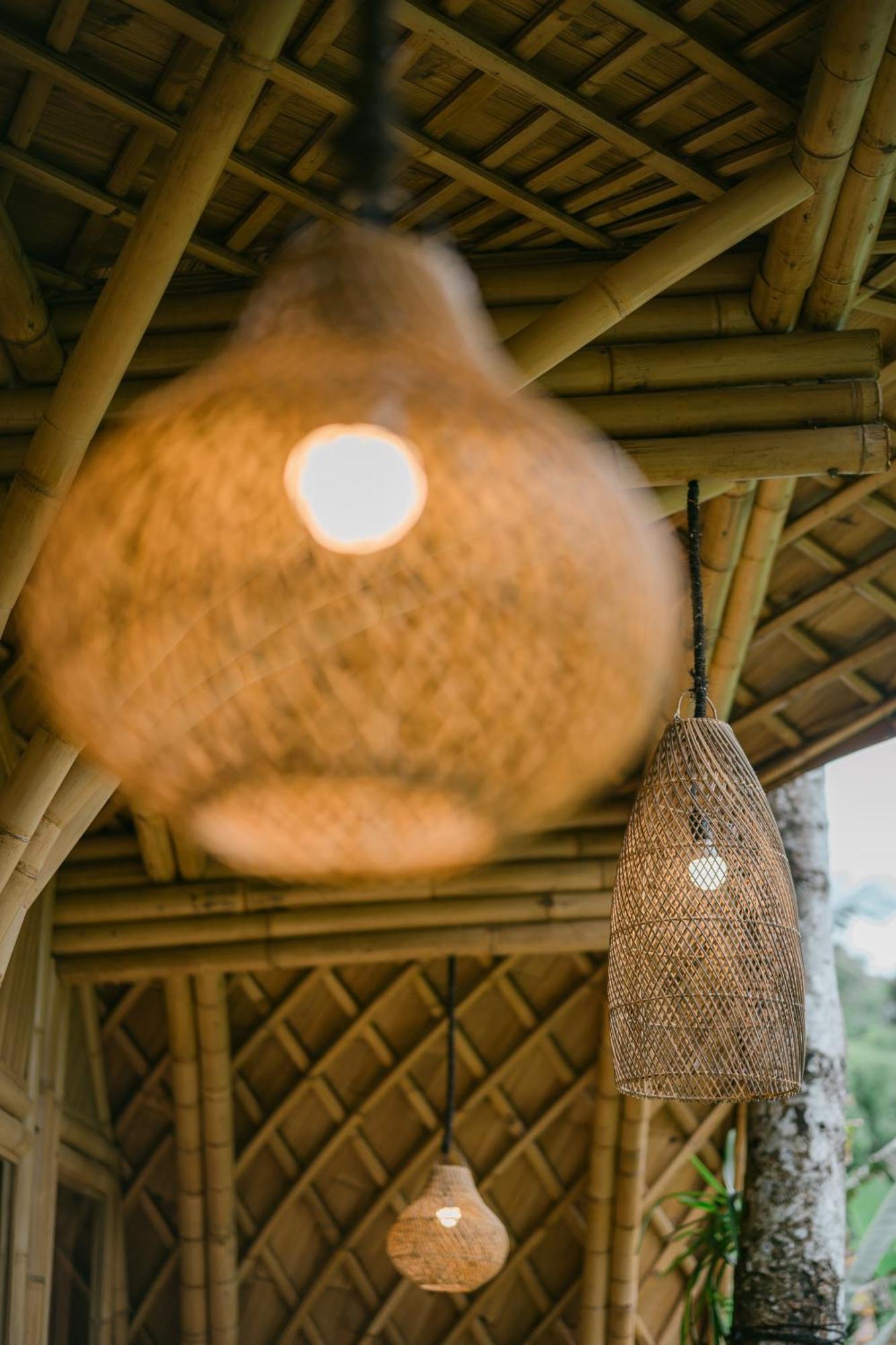 시데멘 Alamvaya Bali Bamboo House 빌라 외부 사진