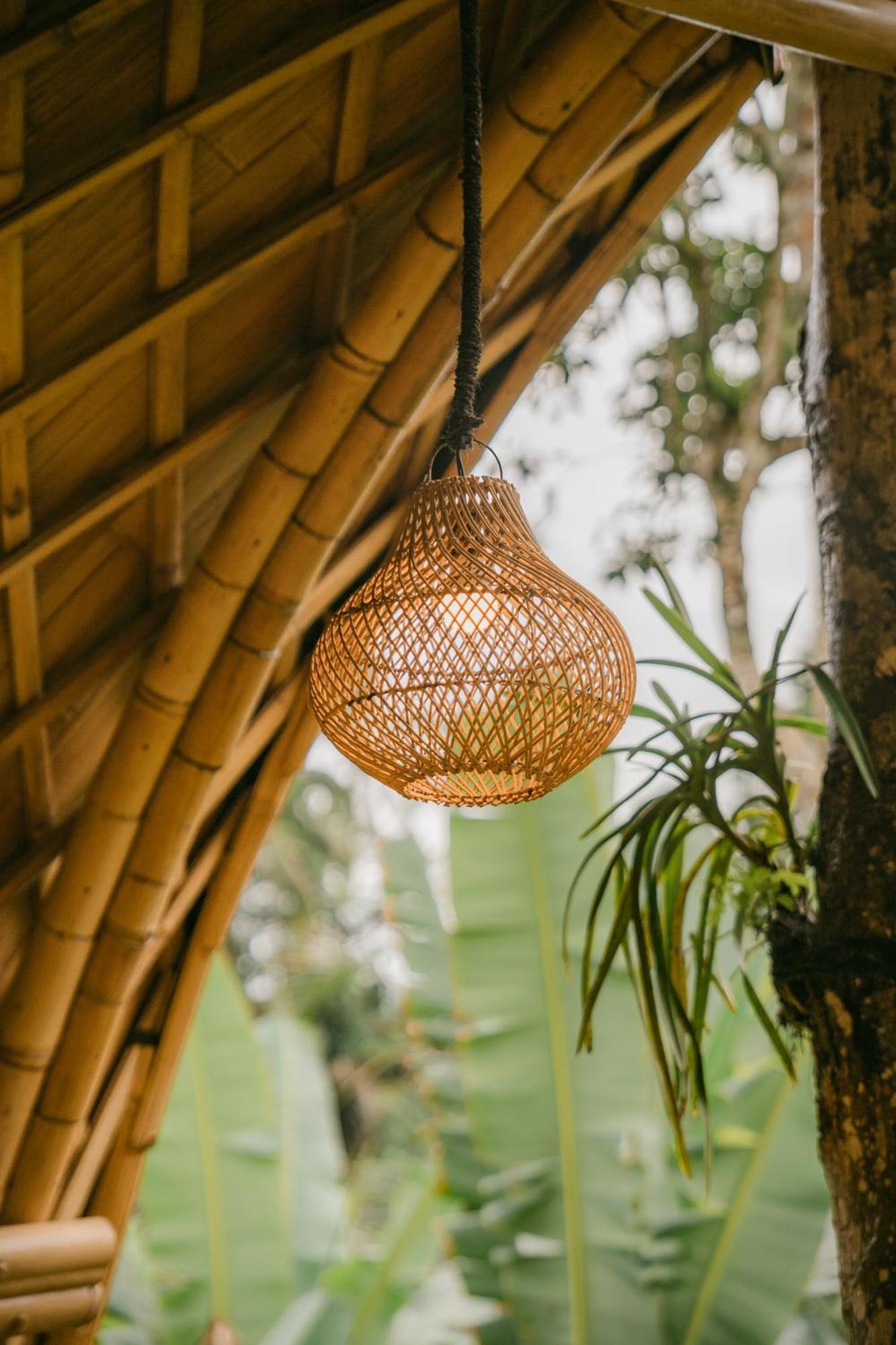 시데멘 Alamvaya Bali Bamboo House 빌라 외부 사진