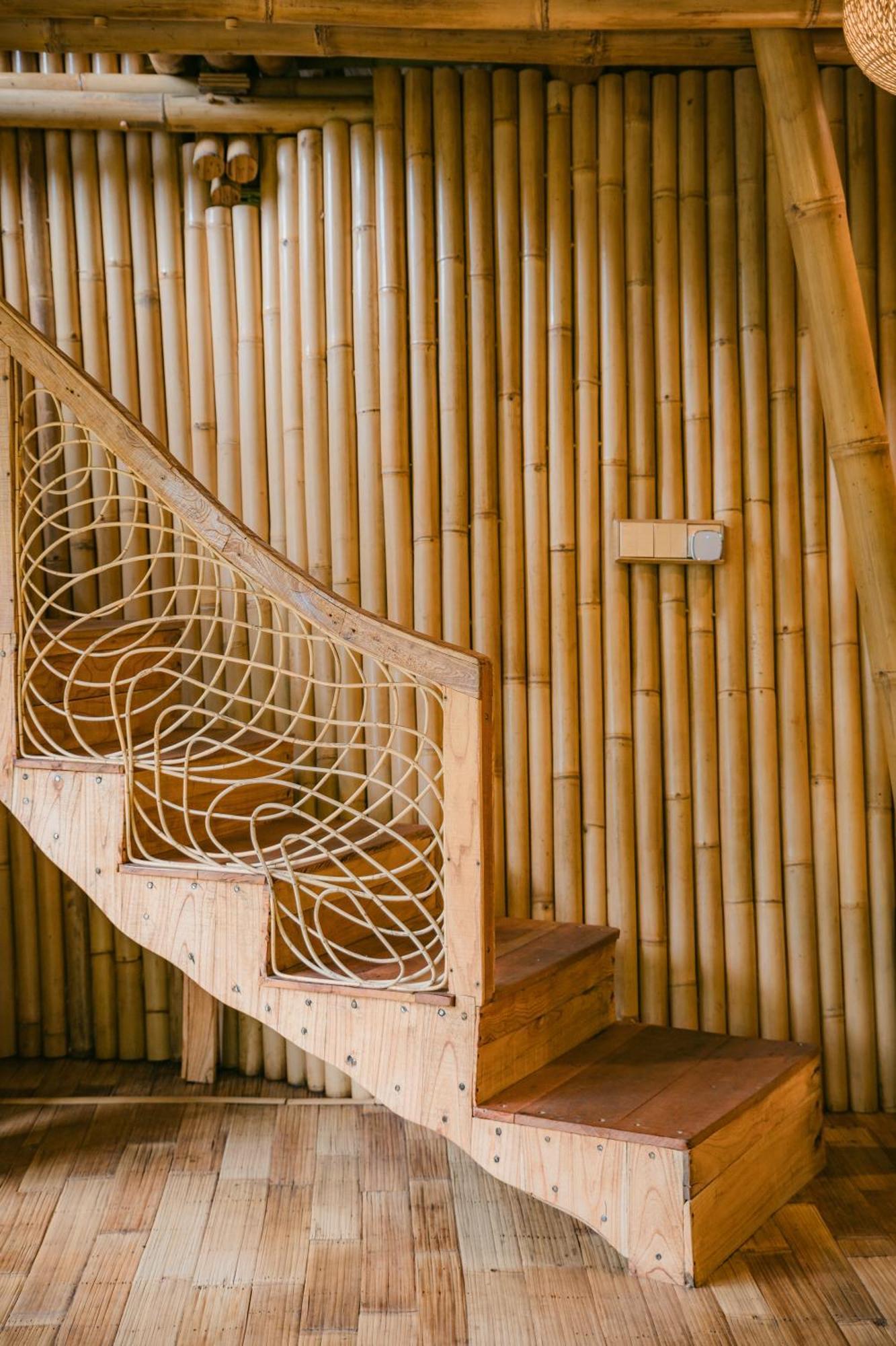 시데멘 Alamvaya Bali Bamboo House 빌라 외부 사진