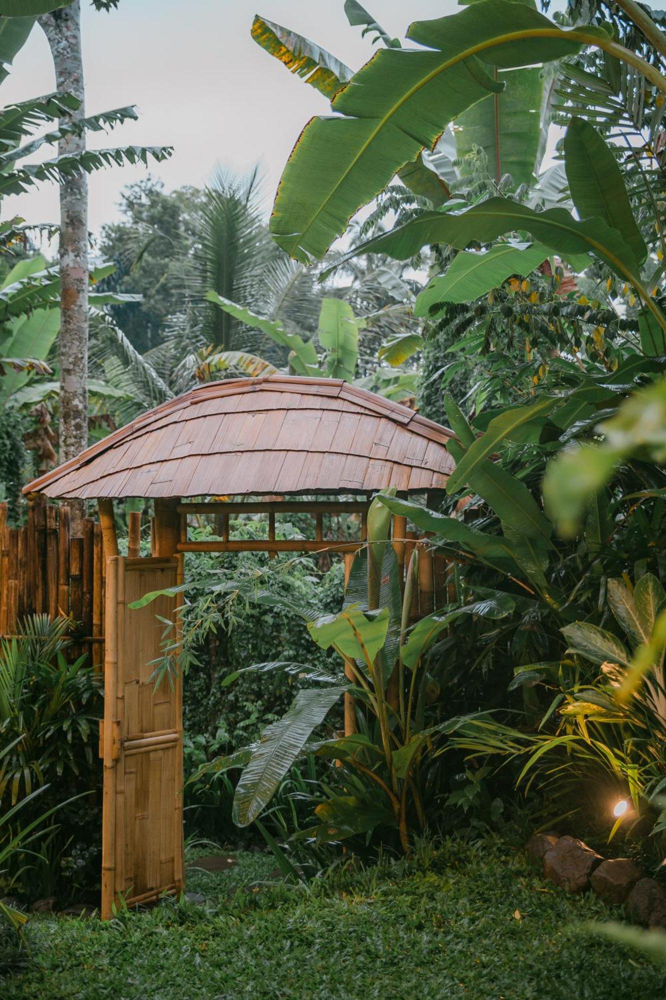 시데멘 Alamvaya Bali Bamboo House 빌라 외부 사진